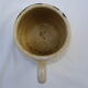 Vintage ceramic pitcher with rooster decoration