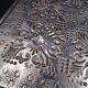 Large flat bottom or aluminum flat rest - Repulsed décor