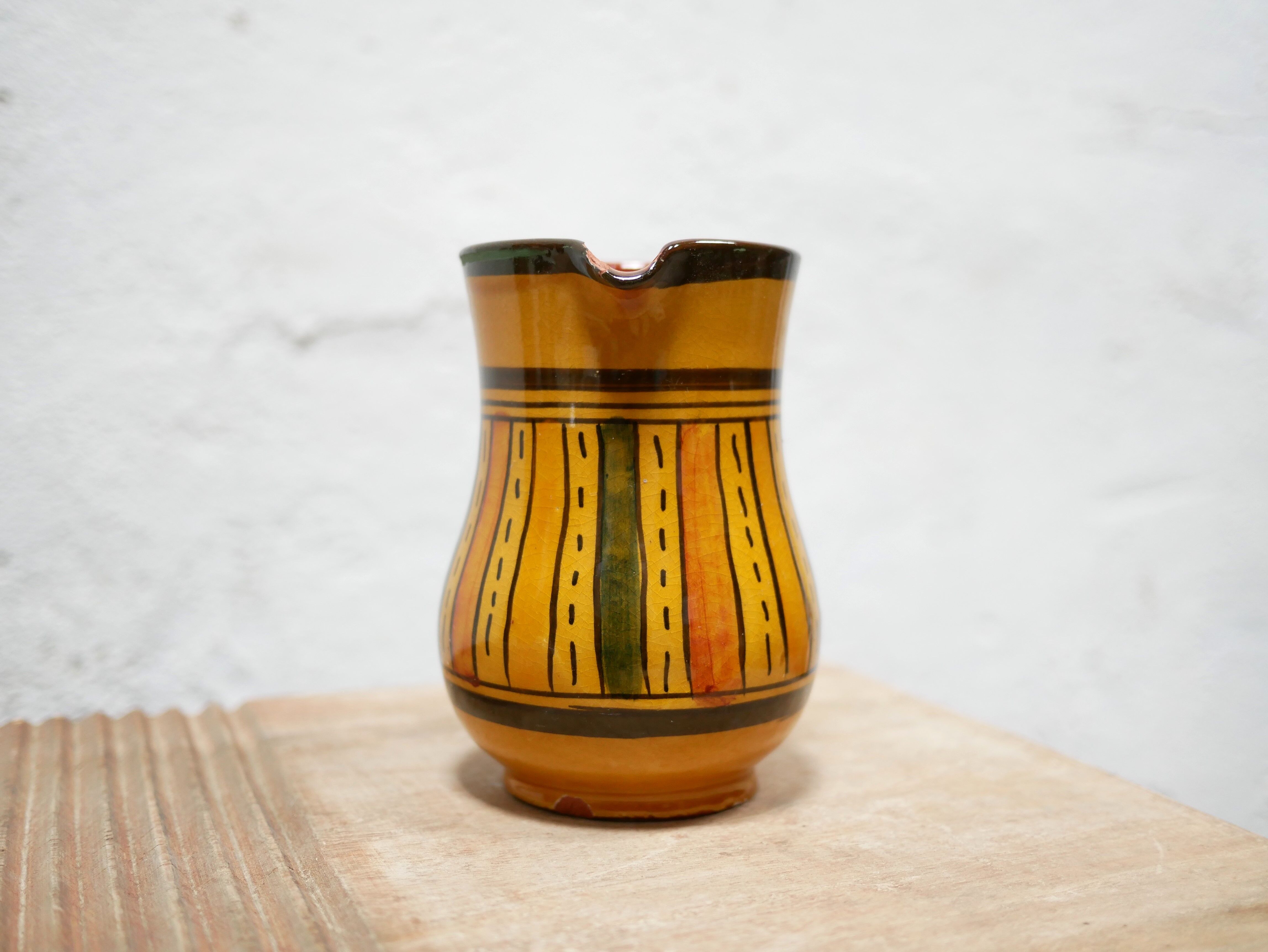 Vintage ceramic pitcher