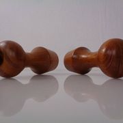 Mid-Century Teak Salt Shaker and Pepper Mill by Zassenhaus, 1960s, Set of 2