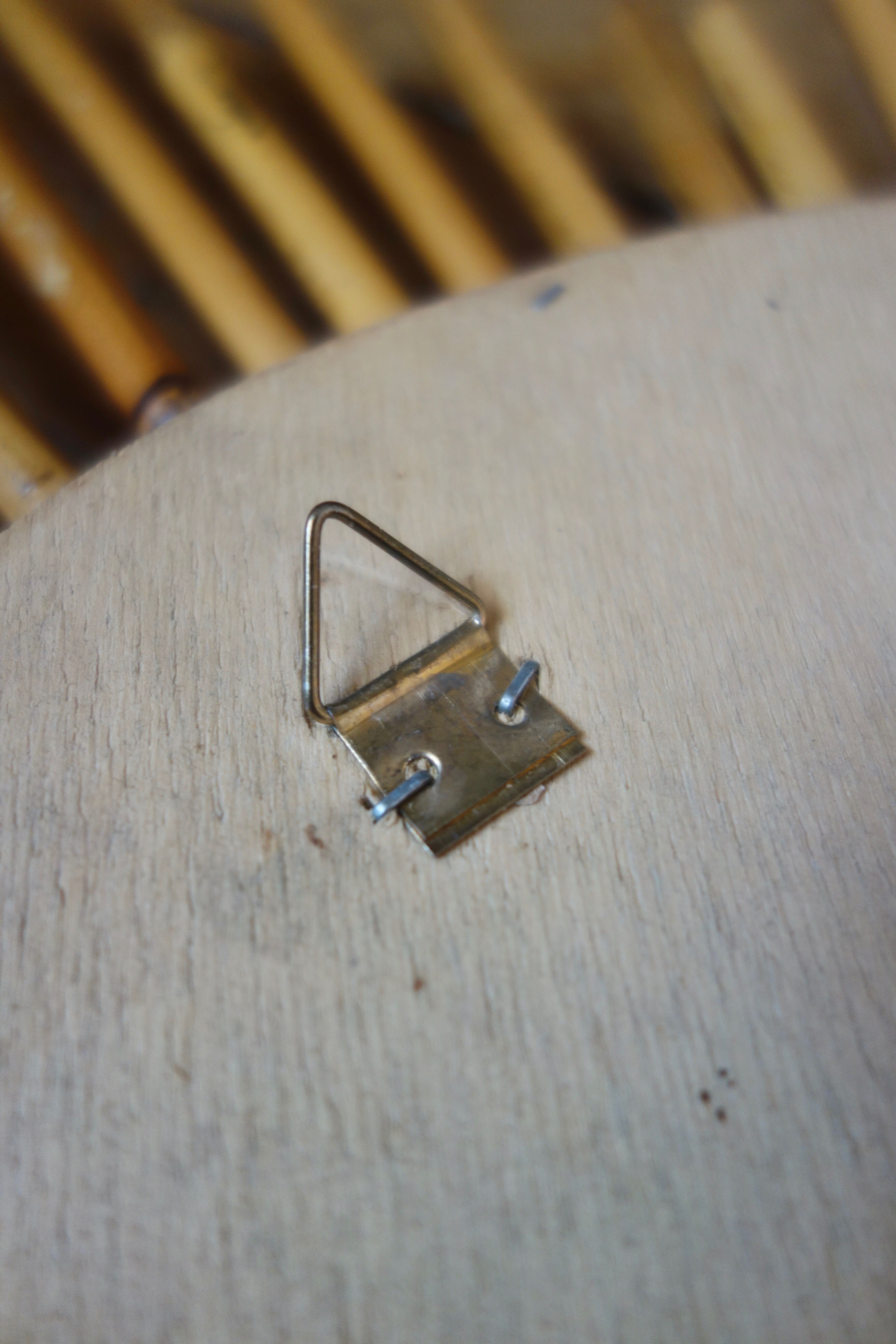 Mirror Sun in the 1950s rattan 49x49cm