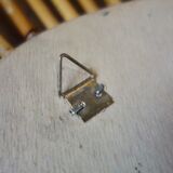 Mirror Sun in the 1950s rattan 49x49cm