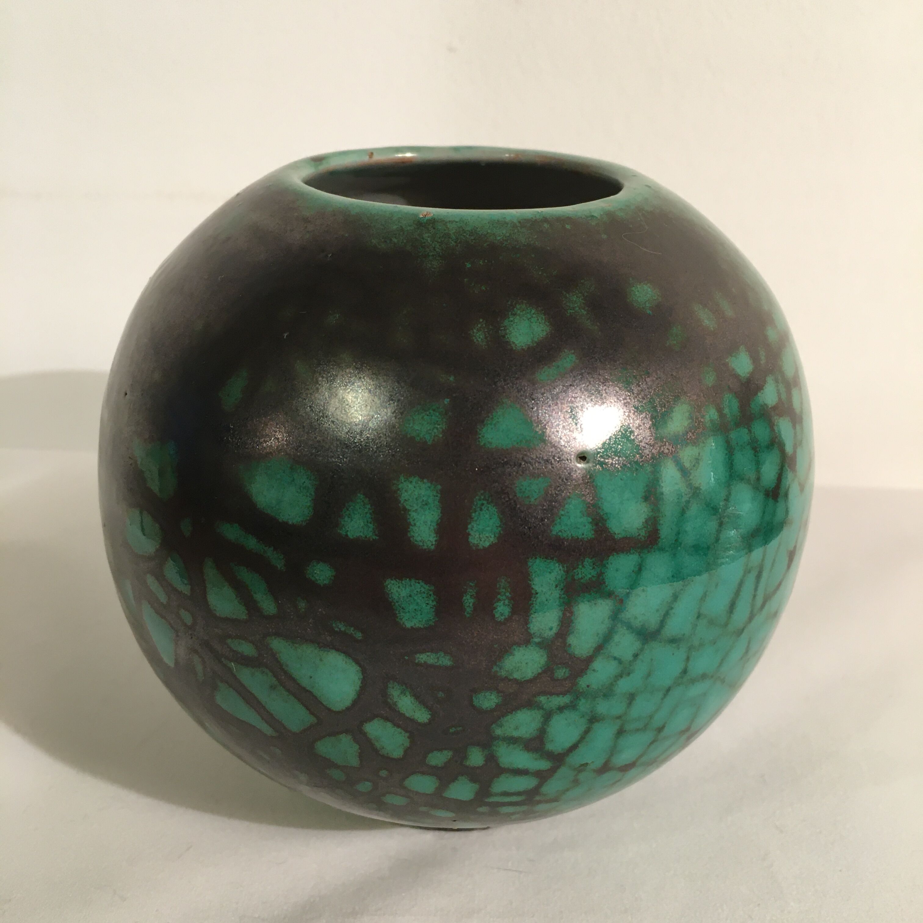 Vase boule primavera cab art déco