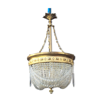 Chandelier pendants and bronze time early twentieth