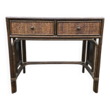 Bureau en rotin