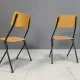 Post modern plywood dining chairs, 1970s
