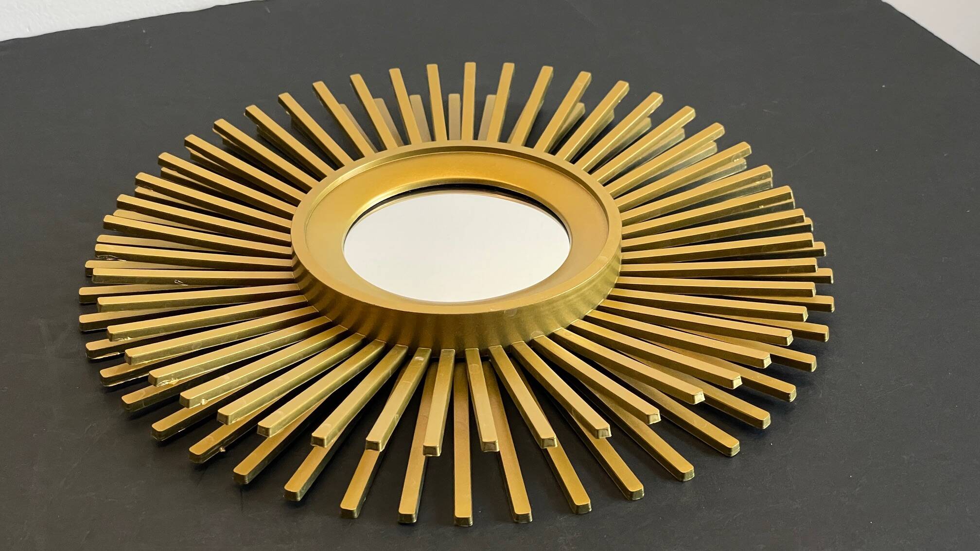 Mirror golden sun vintage style