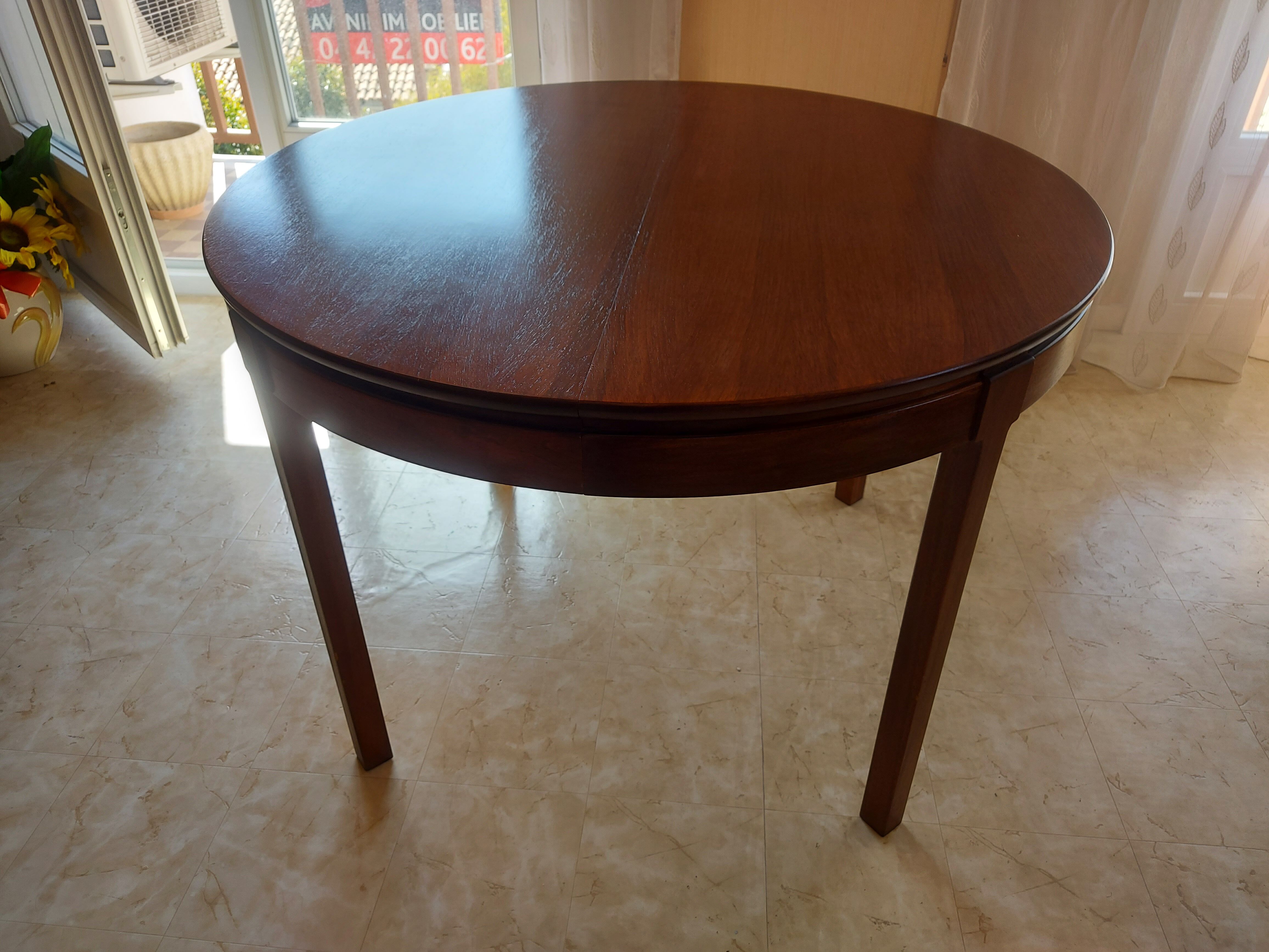 Vintage scandinavian teak table