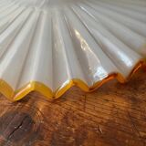 Suspension in thick bubbled murano glass