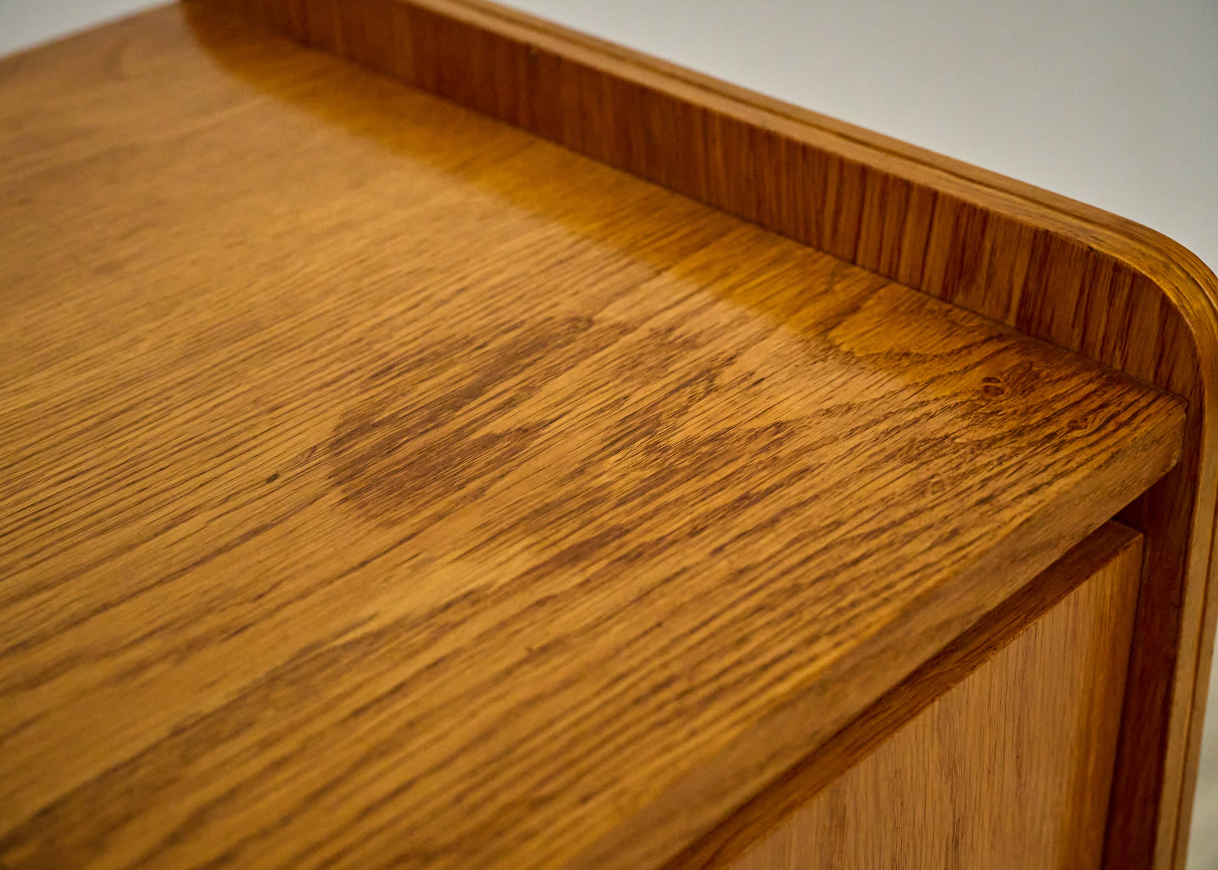 Vintage Bedding Cabinet 1960s Czechoslovakia