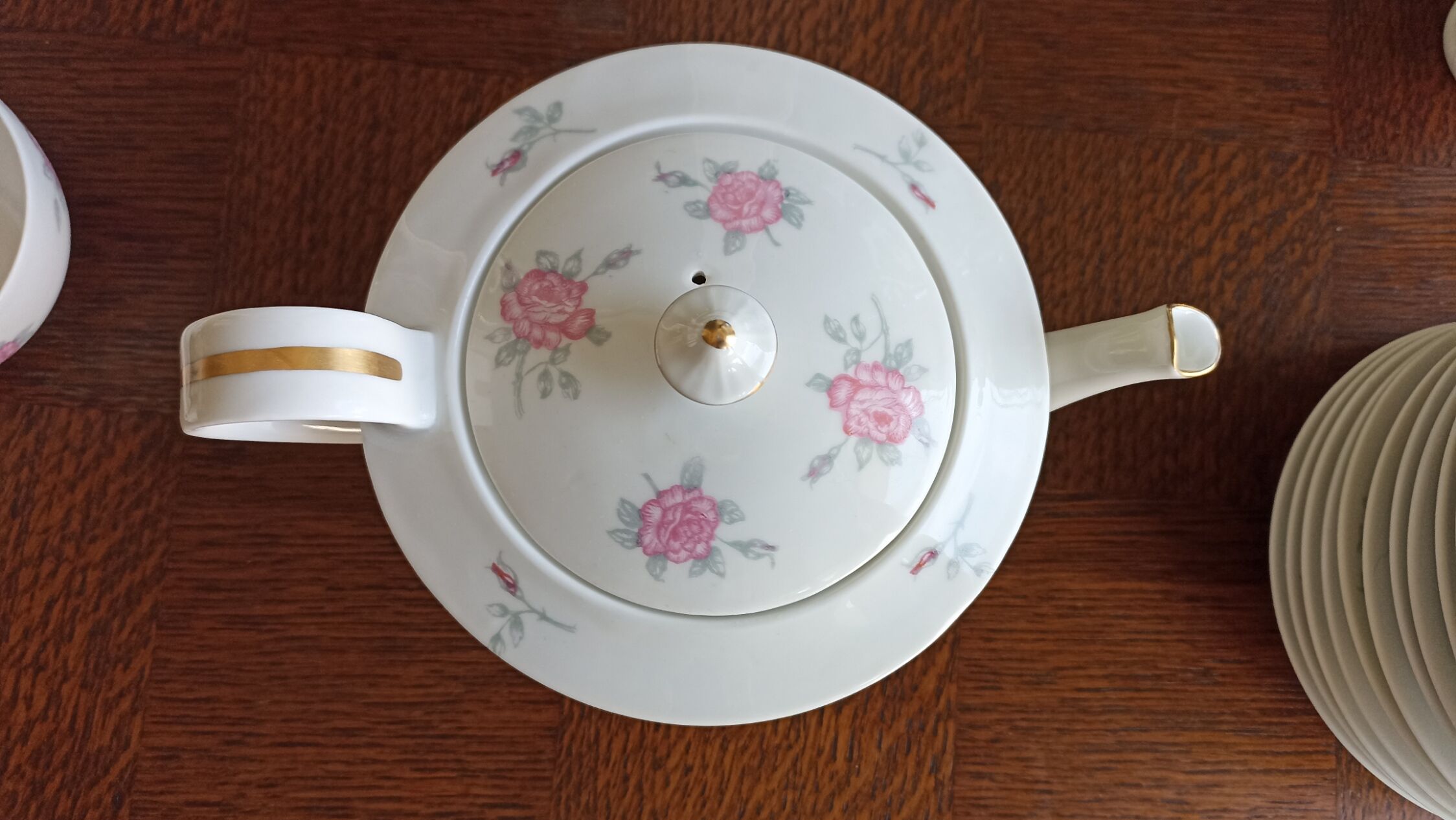 Limoges porcelain tea or coffee set by Théodore Haviland from the 20s