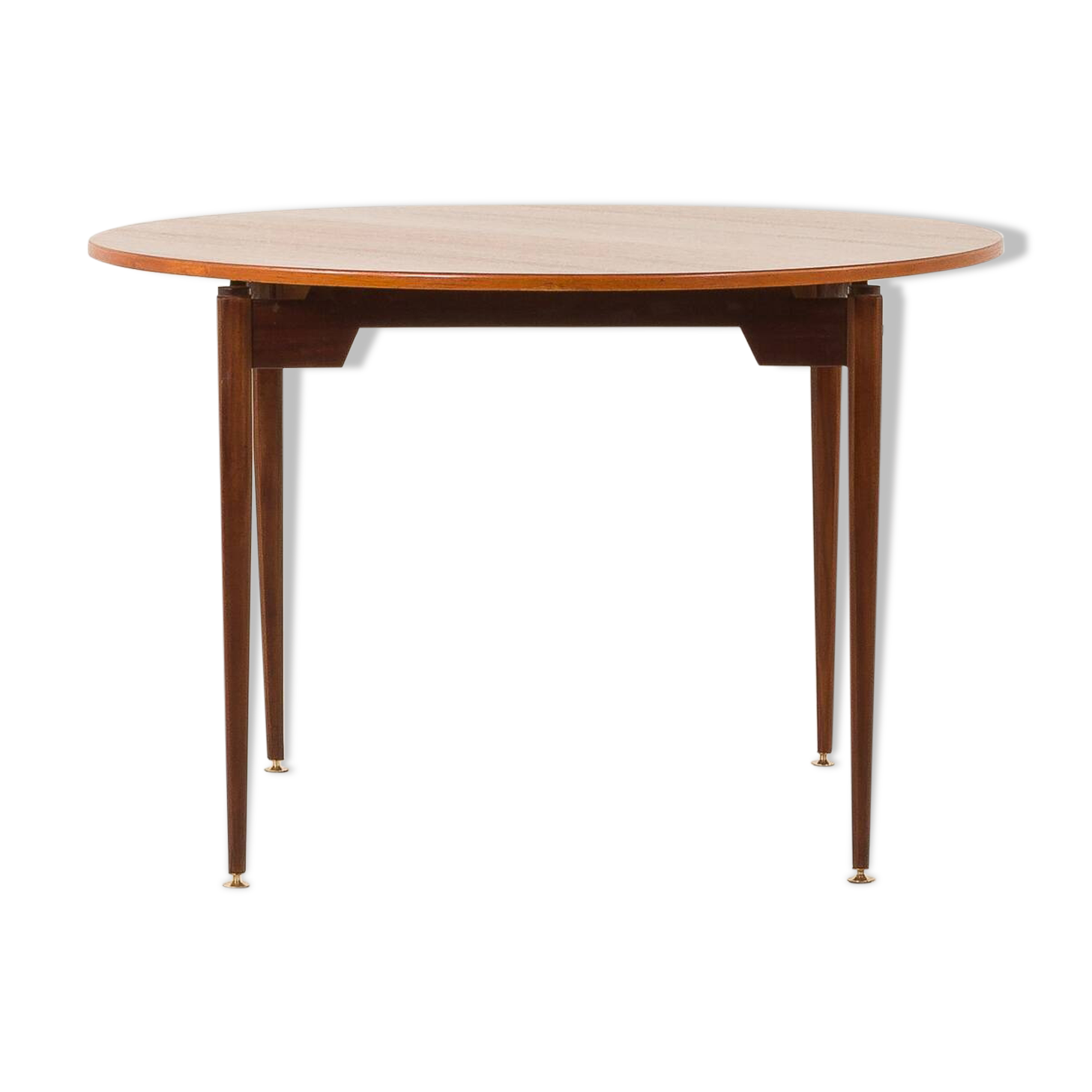 Italian mid century dining table in teak, 1960s