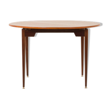Italian mid century dining table in teak, 1960s