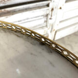 Louis XVI style mahogany hot water bottle table