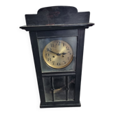 Pendulum Napoleon III wood blackened