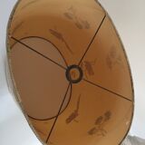 Handmade vintage oval lampshade