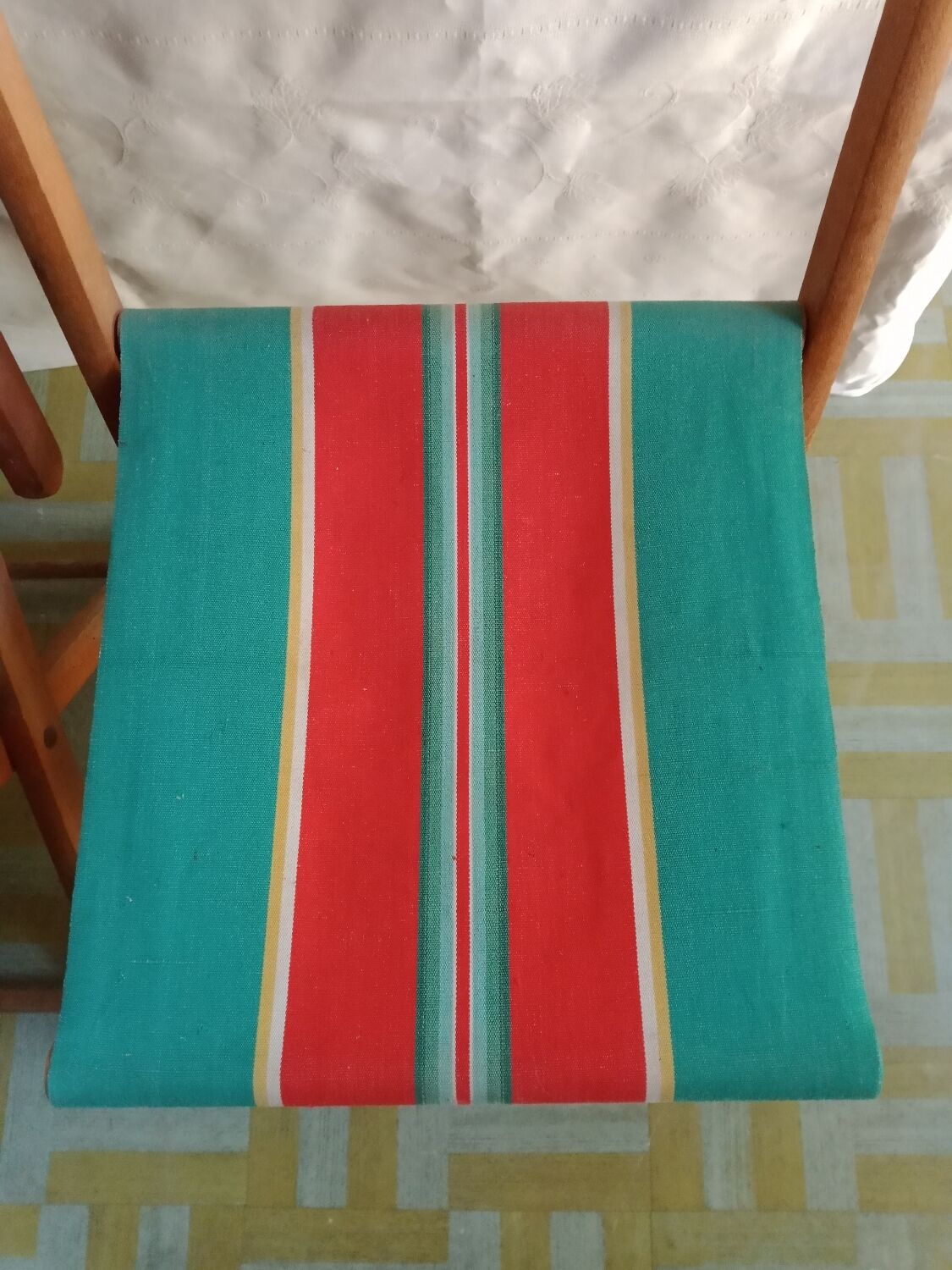 Vintage camping folding chairs