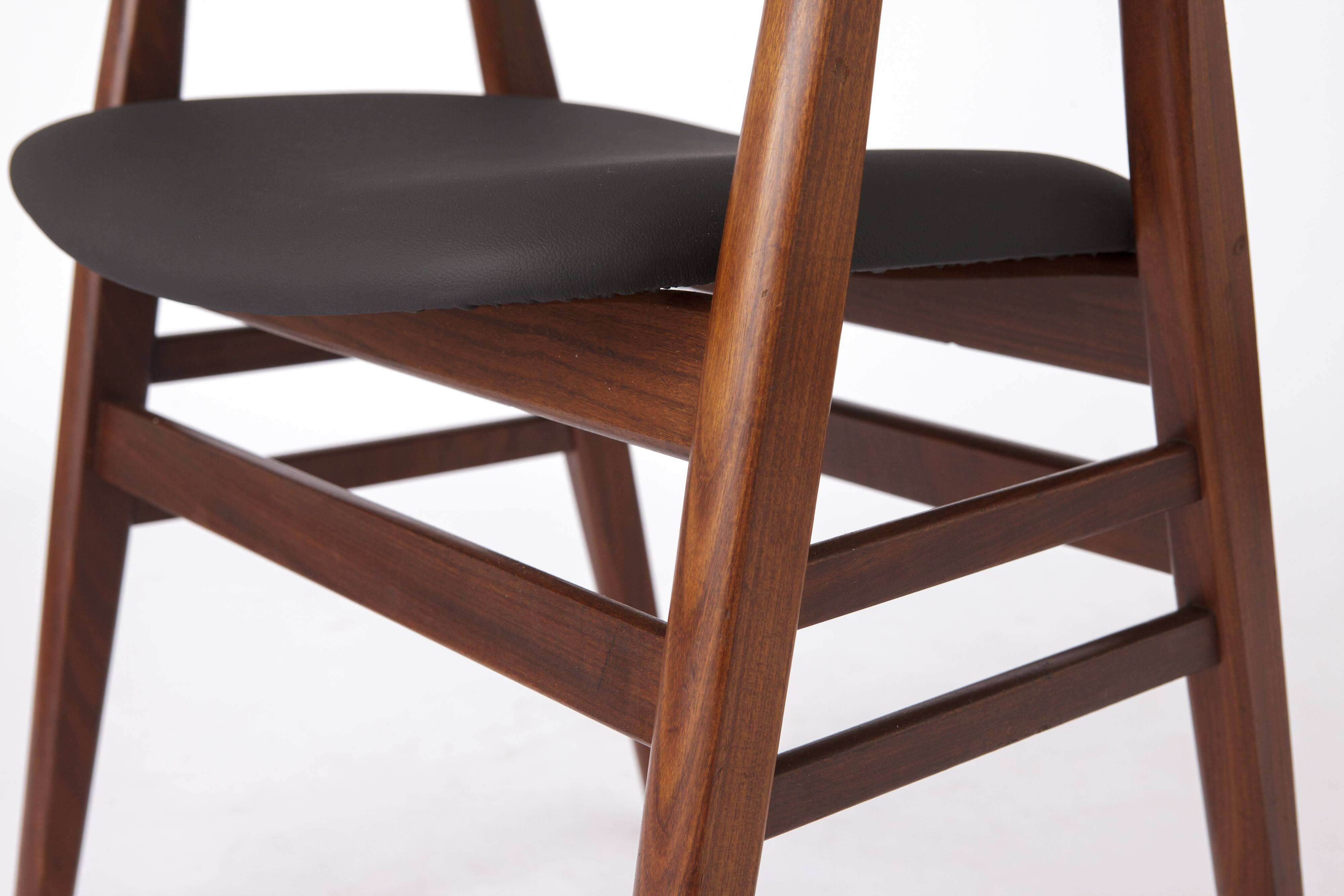 Pair Vintage Armchairs Danish 1960s-1970s