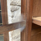 Vintage glass-fronted cabinet