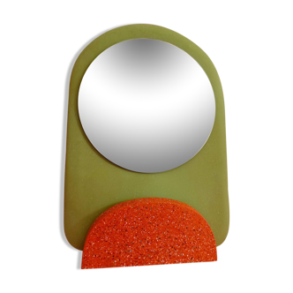 Miroir amovible - Poppies vert