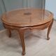 Louis XV style round coffee table