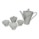 Cafetière porcelaine de Sologne et tasses