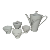 Cafetière porcelaine de Sologne et tasses