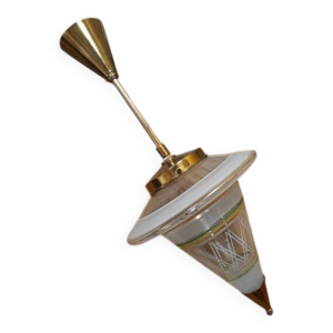 suspension en verre conique