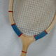 Lot of two wooden tennis rackets Florence de Courtie et Revenge