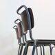 Chaise industrielle en contreplaqué 'TH-Delft' par WH Gispen