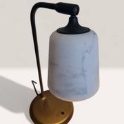 Lamp Material New Works - Design Noergaard & Kechayas - Marble/Steel