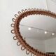 Rattan mirror