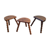 3 tripod stools