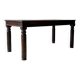 Table à manger en bois massif.