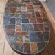 Table basse années 1980