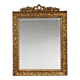 Miroir ancien en bois doré, style néoclassique, 19ème siècle