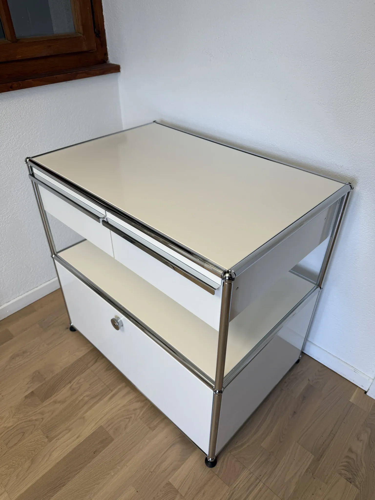 Commode USM Haller en Blanc Pur