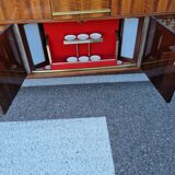 Vintage stereo bar cabinet