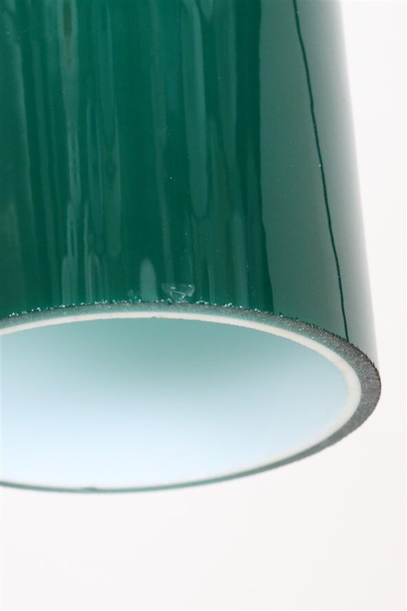 Ensemble de 2 lampes suspendues en verre Nordisk Solar Compagni / Holmegaard “74105” / Design danois moderne des années 1960.