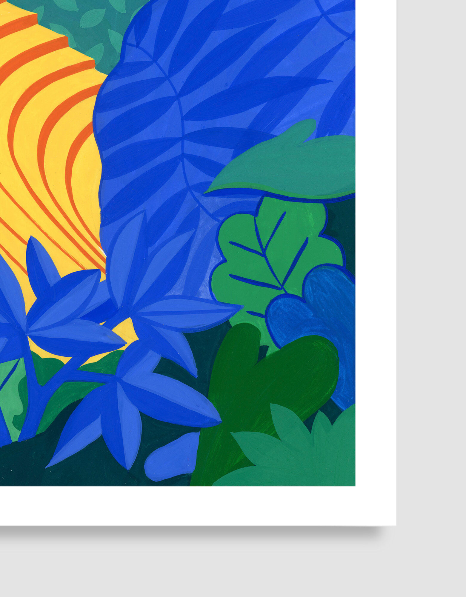 Original painting, ancient theatre