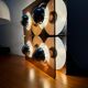 Vintage Wall Light 4 Lights Jocelyne Trocmé Oxar Disco Model