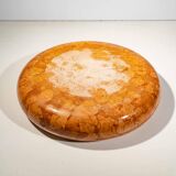 Rosso Verona marble centerpiece / empty pocket, Italian design 1960s