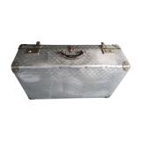 60' vintage vintage undue metal travel case