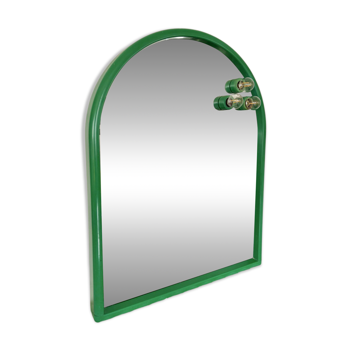 Vintage Italian plastic mirror design 70s