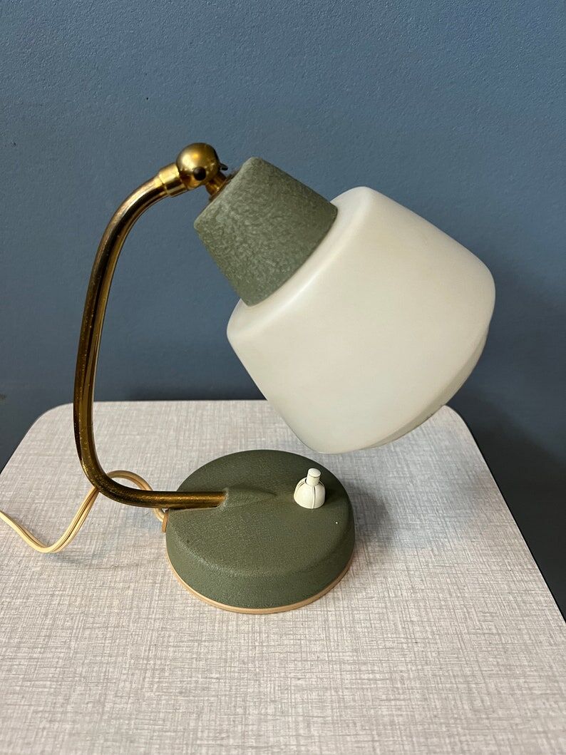 Mid-century vintage bedside lamp
