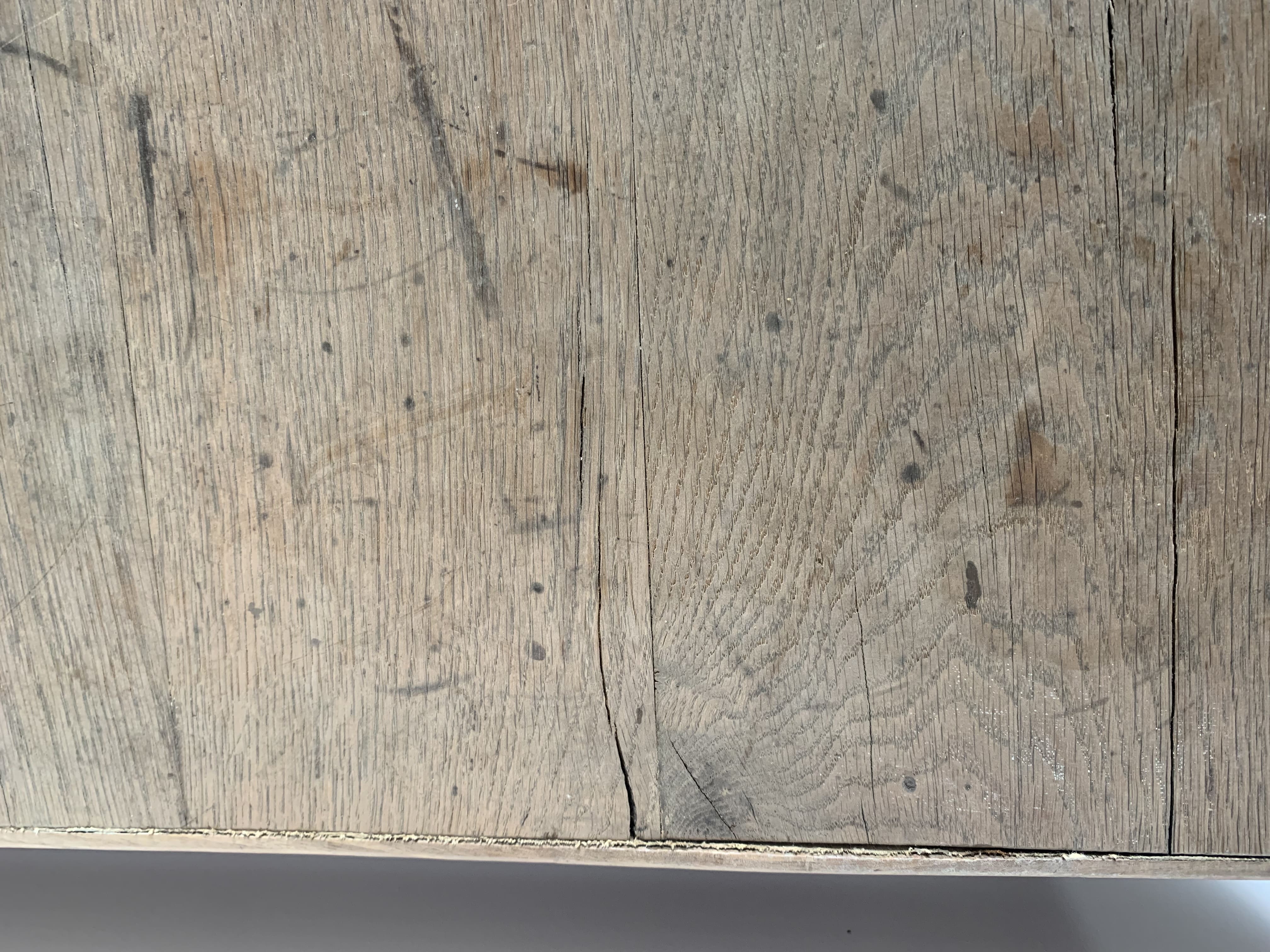 Oak farmhouse table - 1 drawer