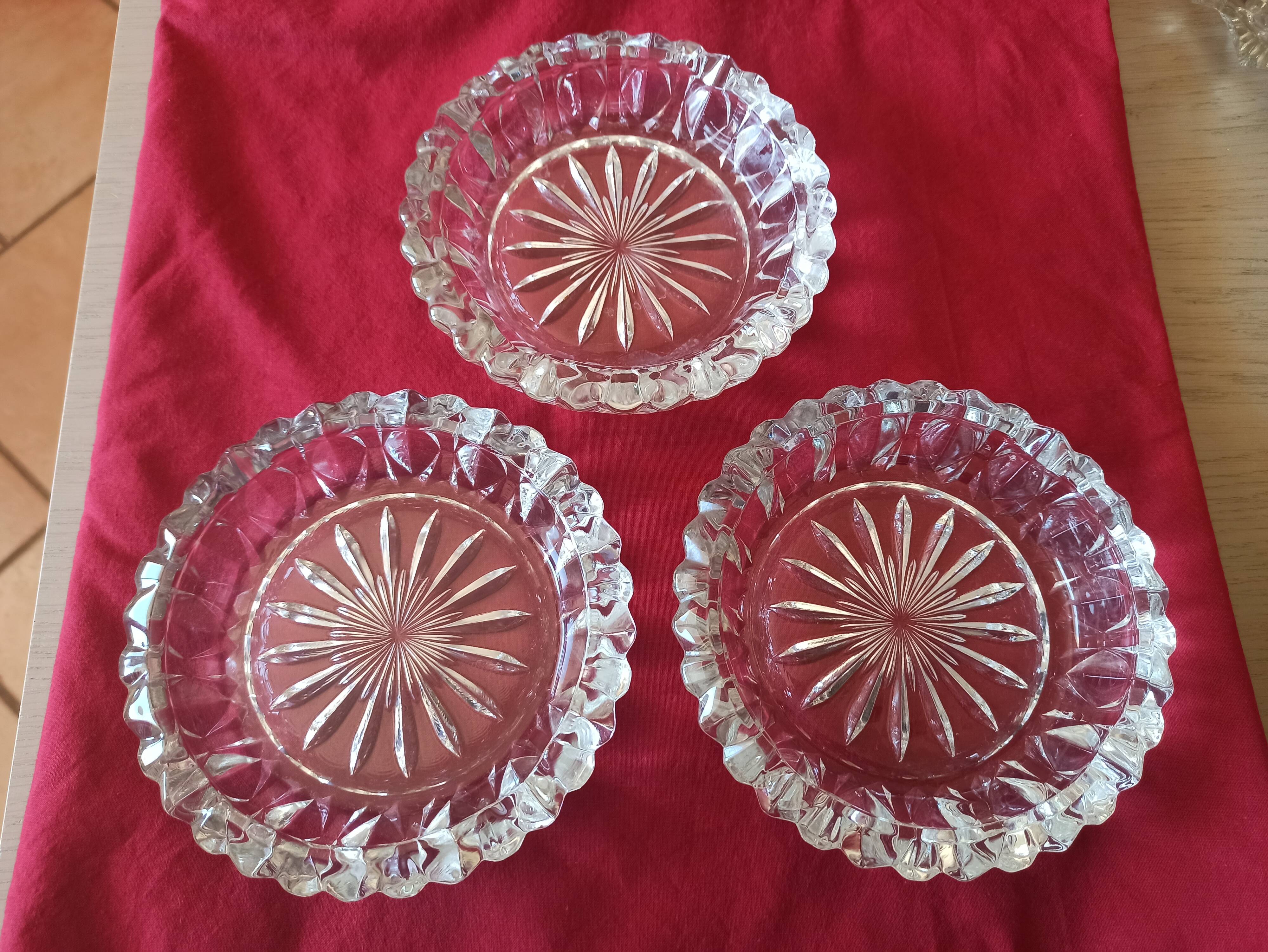 Vintage glass ashtray