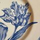 6 Ironstone Flat Plates K G Luneville Tulip Pattern