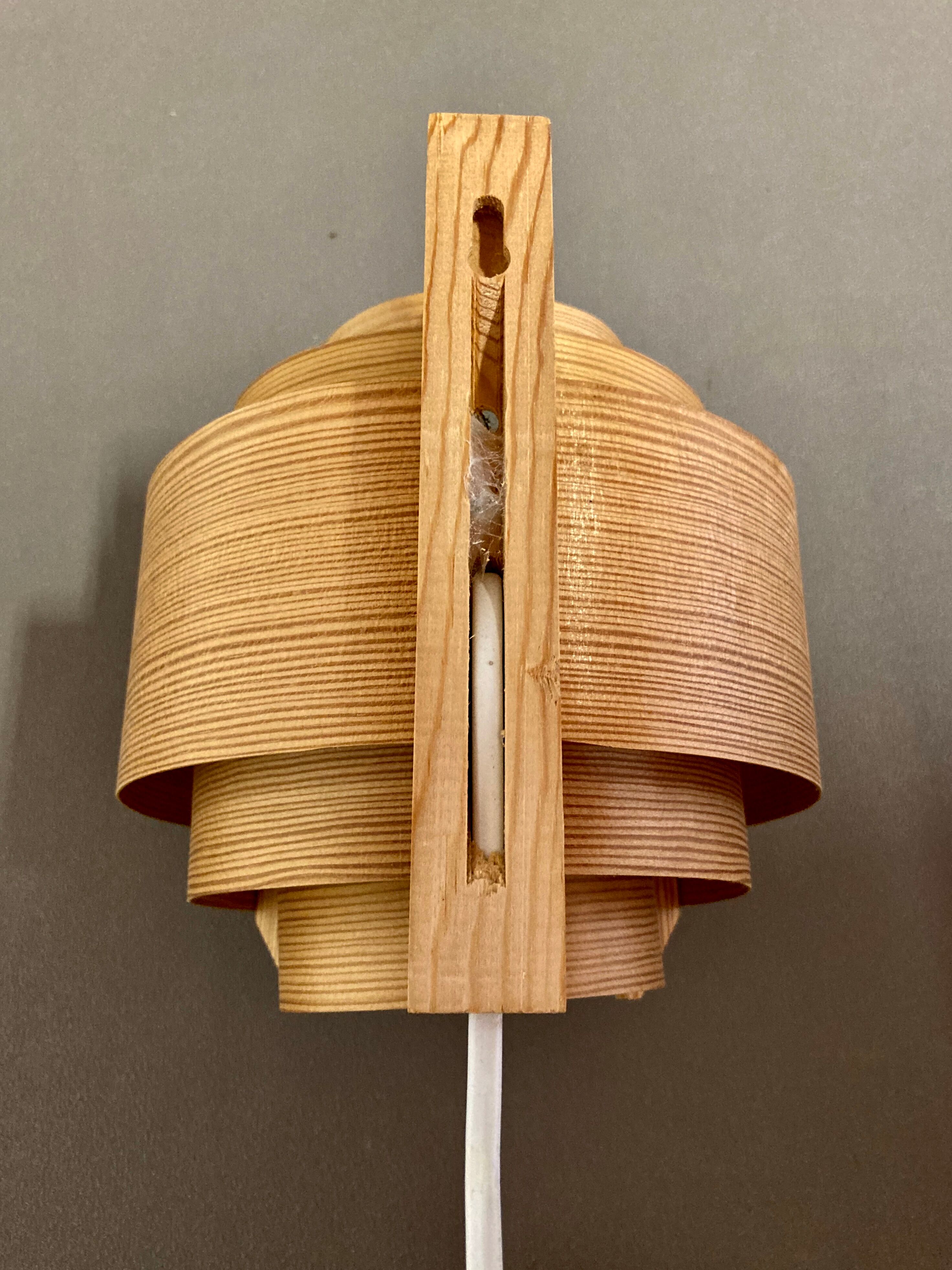 Organic sconce Hans Agne Jakobsson 1960