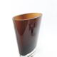 Murano crystal vase, mid-20th century